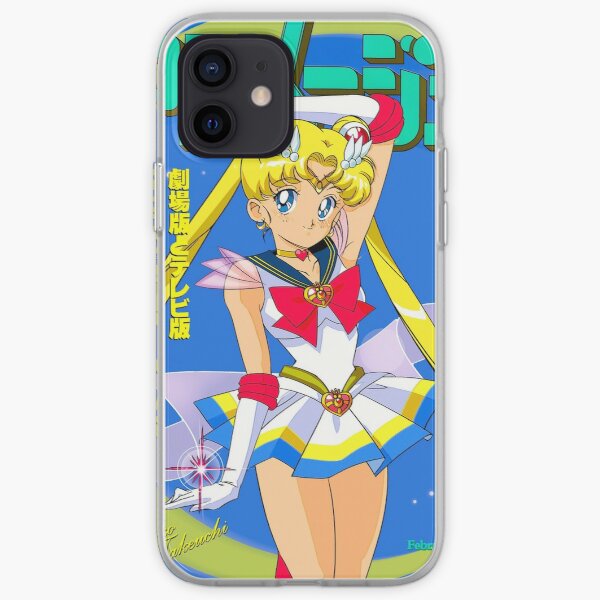 Super Sailor Moon · Magazine · Animage iPhone Soft Case RB2008 produit Officiel Sailor Moon Merch