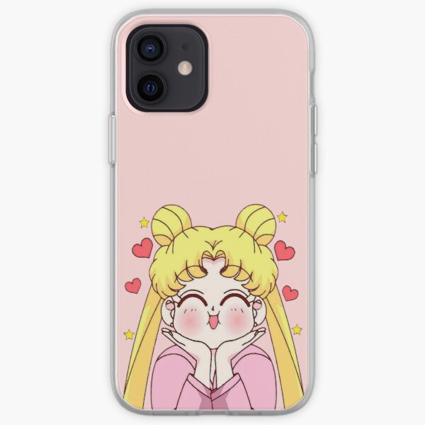 Sailor moon cute iPhone Soft Case RB2008 product Offical Sailor Moon Merch