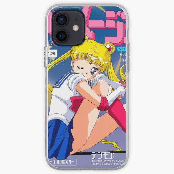 Sailor Moon Animage Magazine Cover iPhone Soft Case RB2008 product Offical Sailor Moon Merch