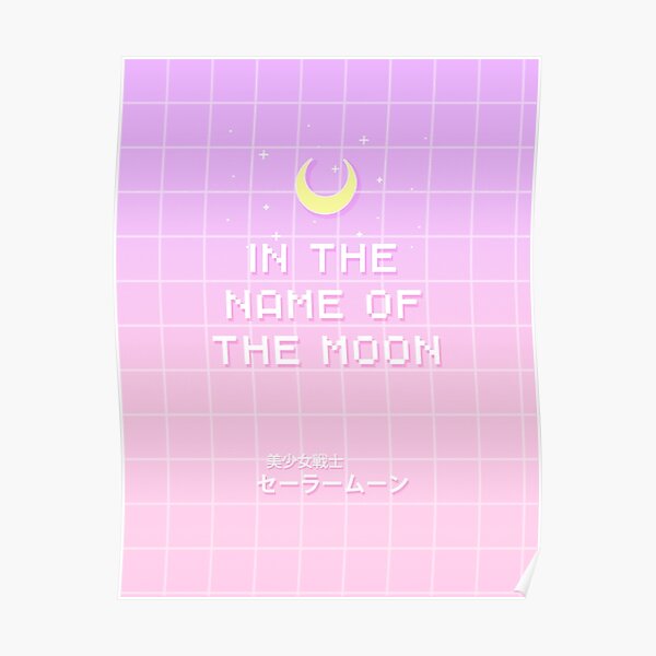 Sailor Moon - 'In the name of the Moon' Poster RB2008 product Offical Sailor Moon Merch