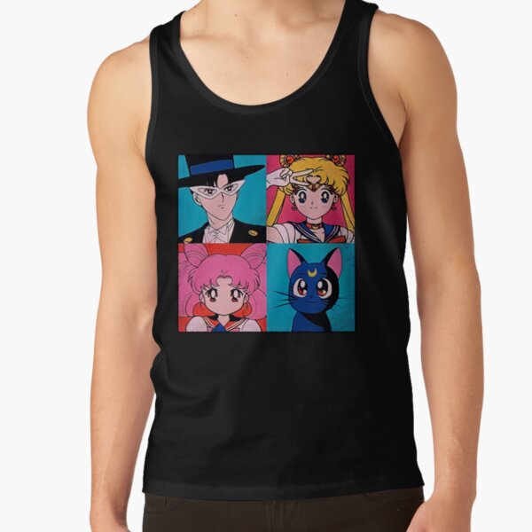 Sailor Moon Team Is Here Tank Top RB2008 product Offical Sailor Moon Merch