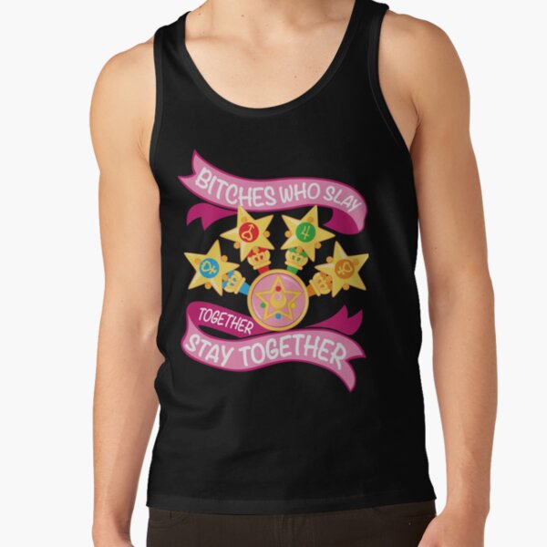 Slay Together, Stay Together - Sailor Scouts Tank Top RB2008 product Offical Sailor Moon Merch