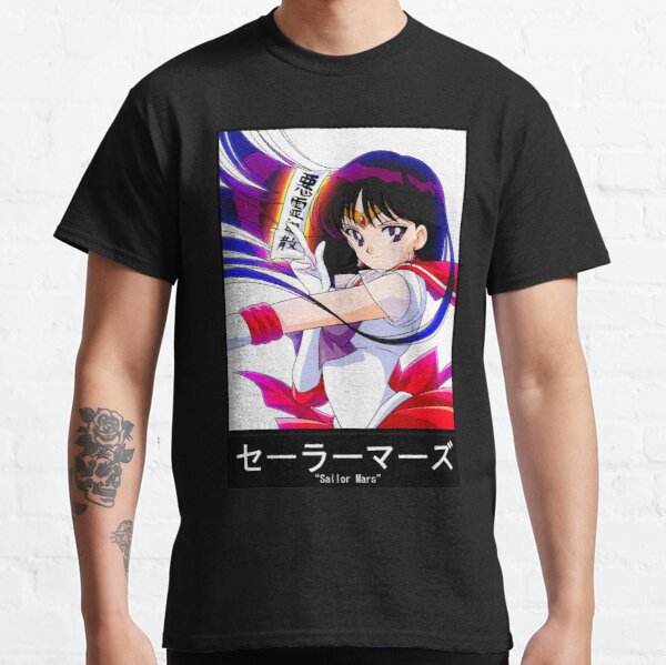 Sailor Mars (Sailor Moon) Classic T-Shirt RB2008 Produkt Offizieller Sailor Moon Merch