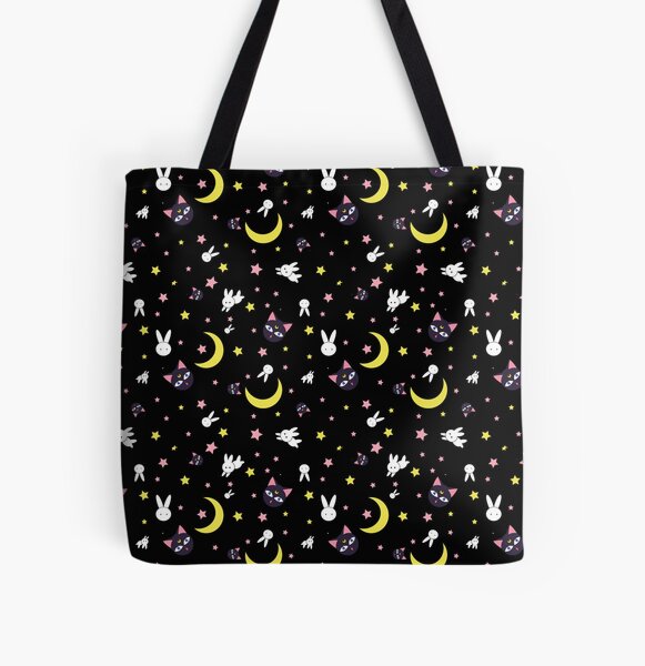 Sailor Moon Pattern All Over Print Tote Bag RB2008 product Offical Sailor Moon Merch