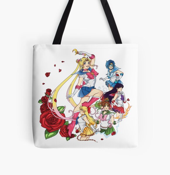 Pretty Guardian Sailor Moon All Over Print Tote Bag RB2008 product Offical Sailor Moon Merch