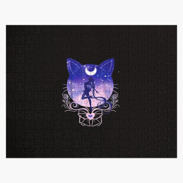 Cat moon Sailor Jigsaw Puzzle RB2008 product Offical Sailor Moon Merch