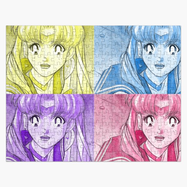 Sailor Moon Redraw Meme - Multi Colour Jigsaw Puzzle RB2008 product Offical Sailor Moon Merch
