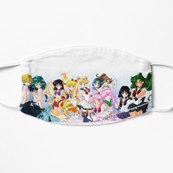 Sailor Moon Group Flat Mask RB2008 product Offical Sailor Moon Merch